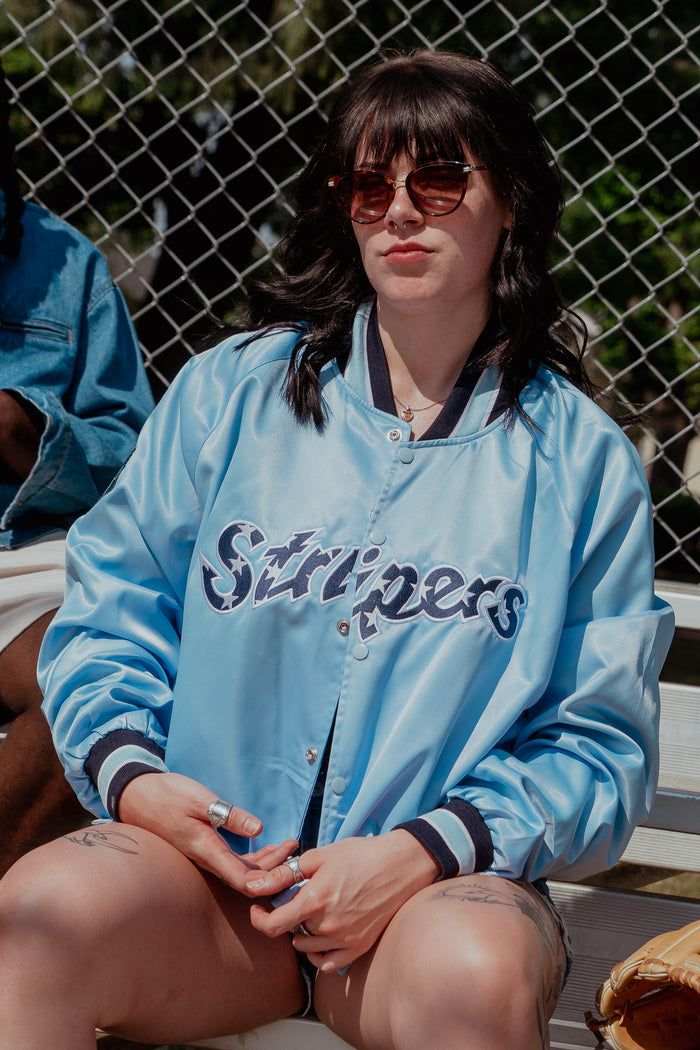 [ Gwinnett Stripers ] Star Summer Satin - Official League