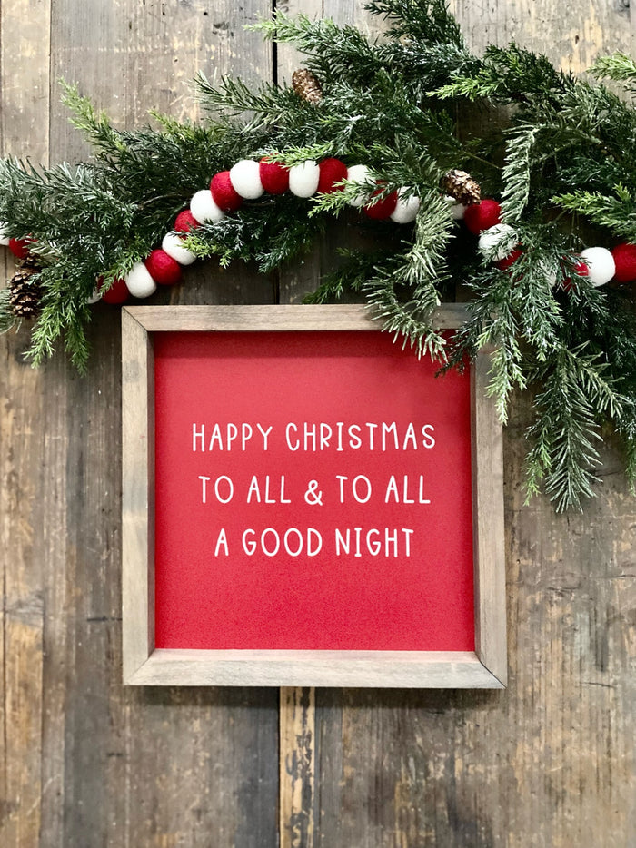 Happy Christmas To All <br>Framed Print