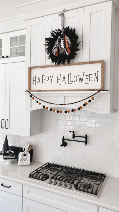 Happy Halloween Framed Art