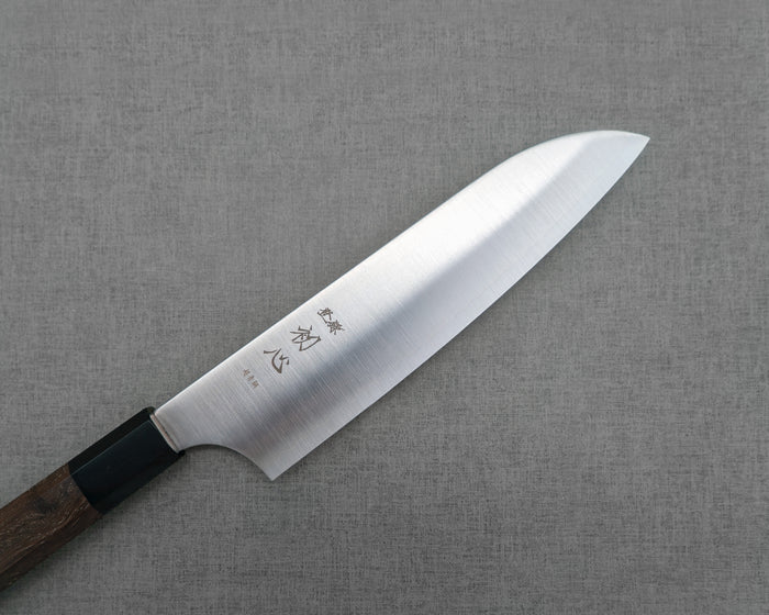 Hatsukokoro "Hayabusa" Aogami Super 180mm Santoku