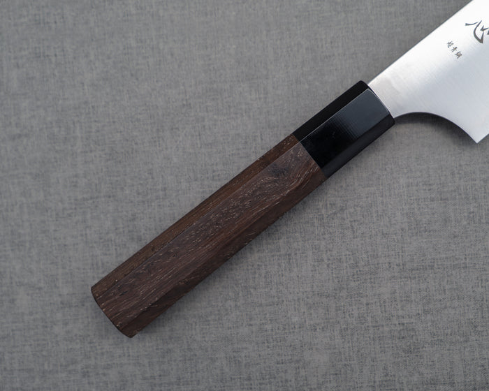 Hatsukokoro "Hayabusa" Aogami Super 180mm Santoku