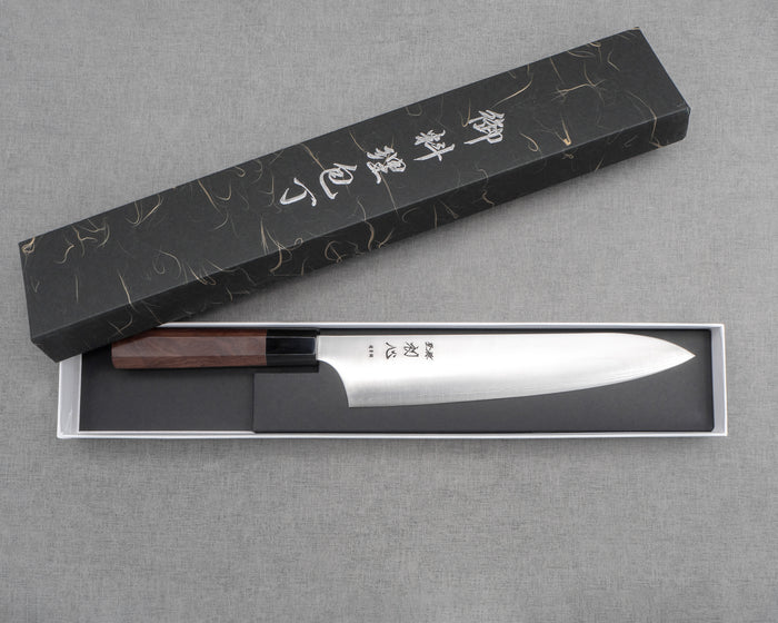 Hatsukokoro "Hayabusa" Aogami Super Gyuto