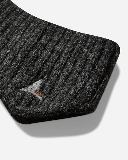 ROA Hawk Wool Knit Ear Warmer Graphite Hats Beanies YBUW296YA16 GRY0045