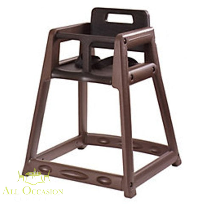High chair rental for events in Corona CA, perfect for kids at weddings or parties. Ideal for family gatherings.