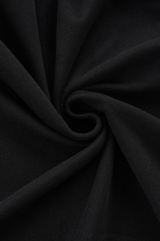 Hollow Ruffle Halter Bodycon Mini Dress