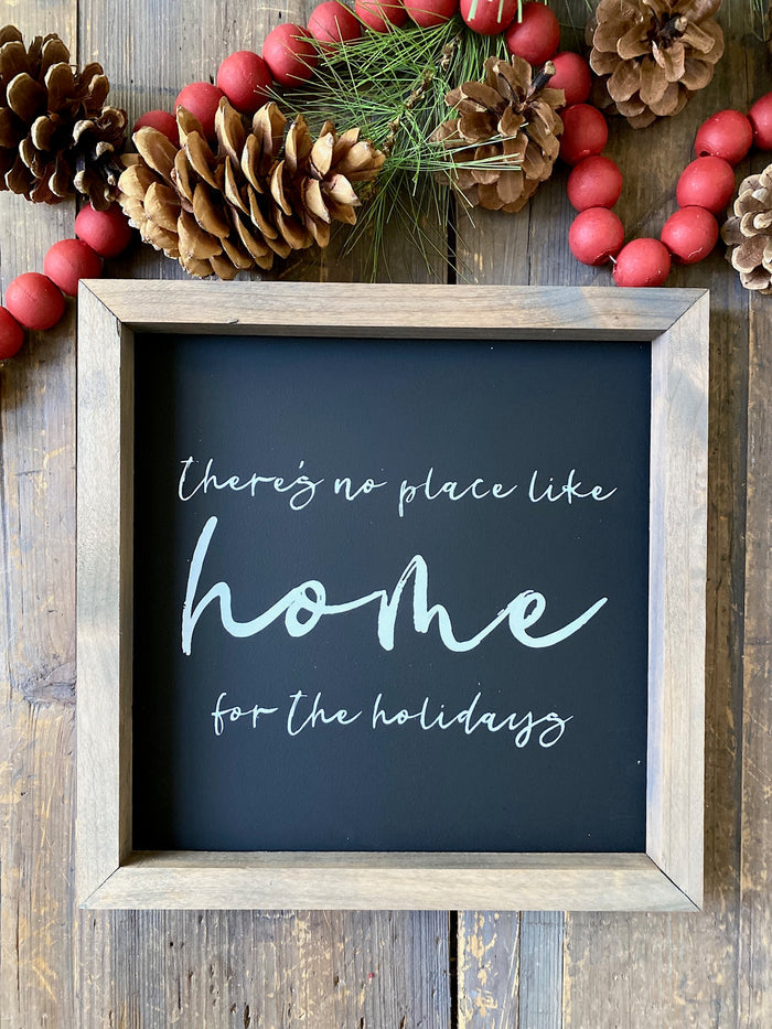 Home For The Holidays Framed Print
