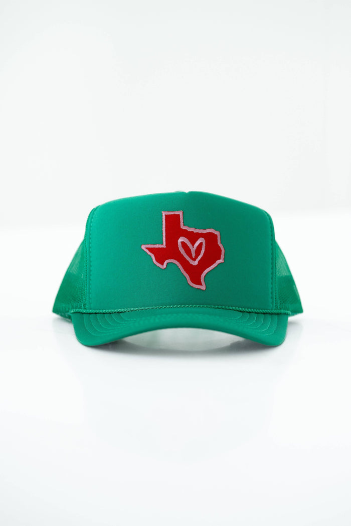 I LOVE TEXAS Patch Hats