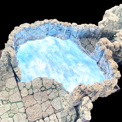 Ice Trifecta Terrain Bundled with 6-C104-P (Painted)