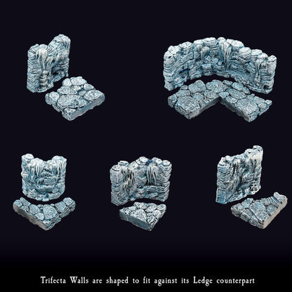 Ice Trifecta Terrain (Painted)