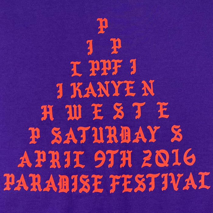 The Life of Pablo 2016 Paradise Fesitval ‘I Feel Like Pablo’ Crewneck