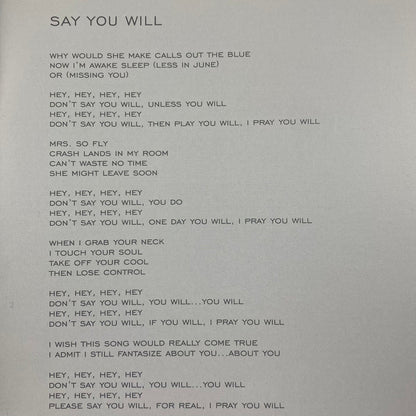 808’s & Heartbreak 2015 Hollywood Booklet