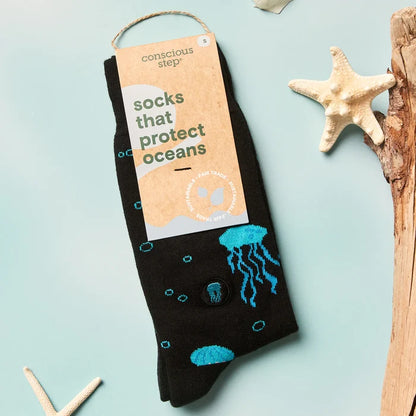 Jellyfish Socks that Protect Oceans - Ali's Wagon
