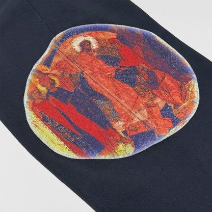 Jesus Is King 2019 Angel Portrait Sweatpants In Navy