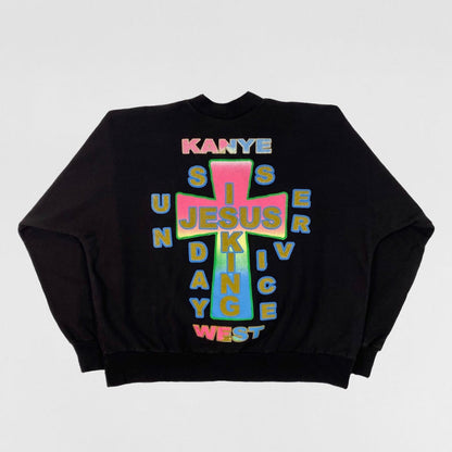 Jesus Is King 2019 AWGE Cross Crewneck