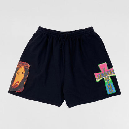 Jesus Is King 2019 AWGE Cross Shorts