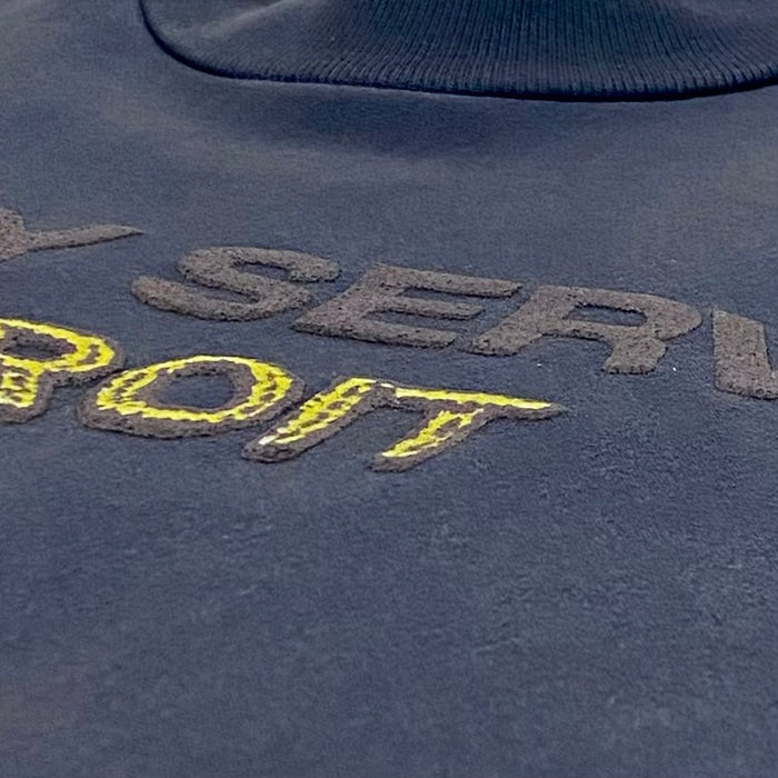 Jesus Is King 2019 Detroit Sunday Service Crewneck In Dark Navy