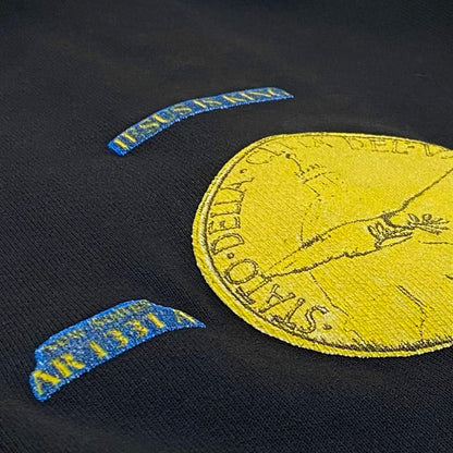 Jesus Is King 2019 Detroit Sunday Service Crewneck In Dark Navy