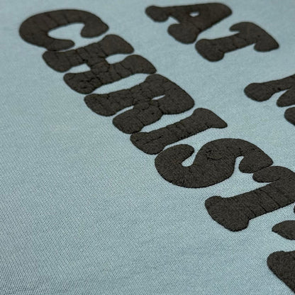 Jesus Is King 2019 Follow God Sweatpants In Blue By CPFM