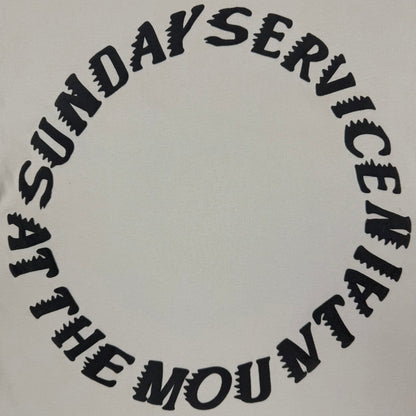 Jesus Is King 2019 Unreleased Coachella 'Sunday Service At The Mountain' Tee By CPFM