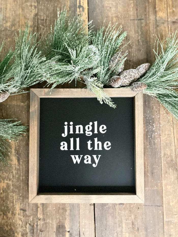 Jingle All The Way <br>Framed Print