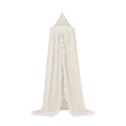 Jollein - Canopy Vintage 245cm - Ruffle Ivory