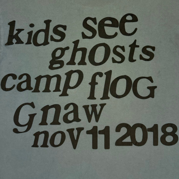 Kids See Ghost 2018 CPFM 'Lucky Me I See Ghosts' Tee In Glacier