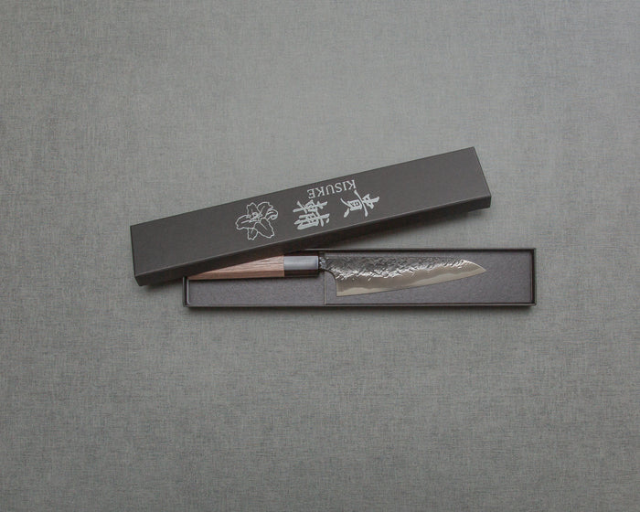 Kisuke Aogami #2 Warikomi Kurouchi Tsuchime Petty