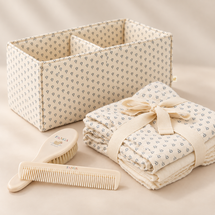 Konges Sløjd - Fanga Fontana-  Baby & Nursery Essentials Bundle - Plunto Blu