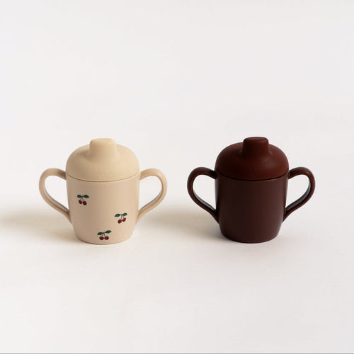 Konges Slojd - Sippy Cup - Cherry (2 Pack)