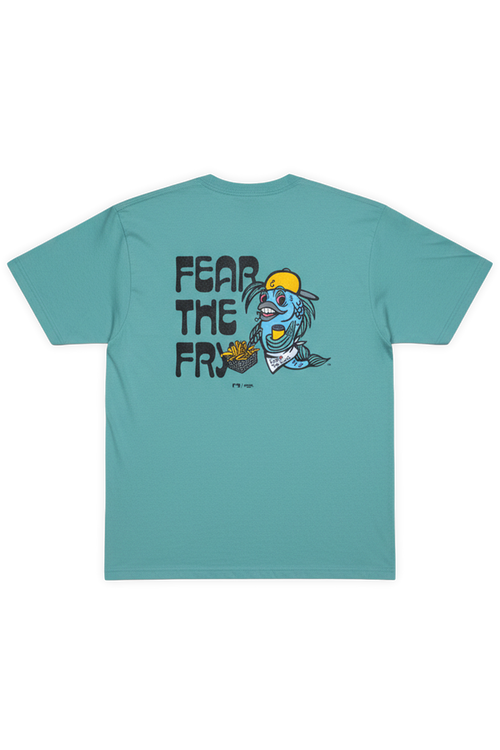 [ Lake County Fish Fry’s ] Fear the Fry Premium Tee - Official League
