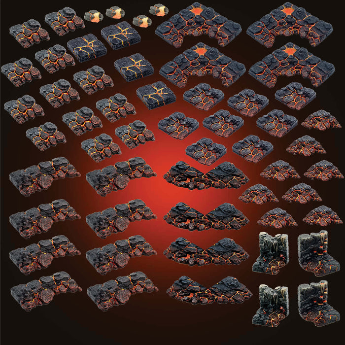 Lava Banks Megapack (Unpainted)