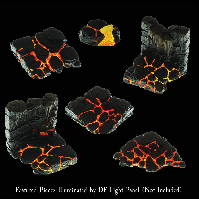 Lava Stone Banks Pack (Unpainted)