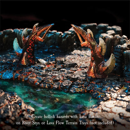 Lava Stone Banks Pack (Unpainted)