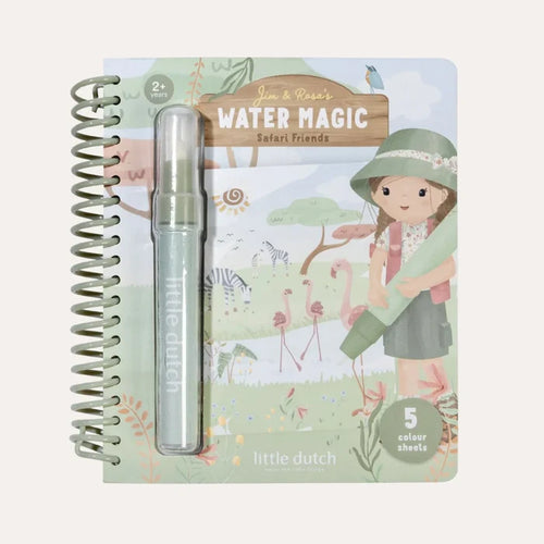 Little Dutch – Water Magic Book – Safari Rosa - Mabel & Fox
