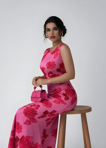 Livette - Floral Printed Maxi Dress