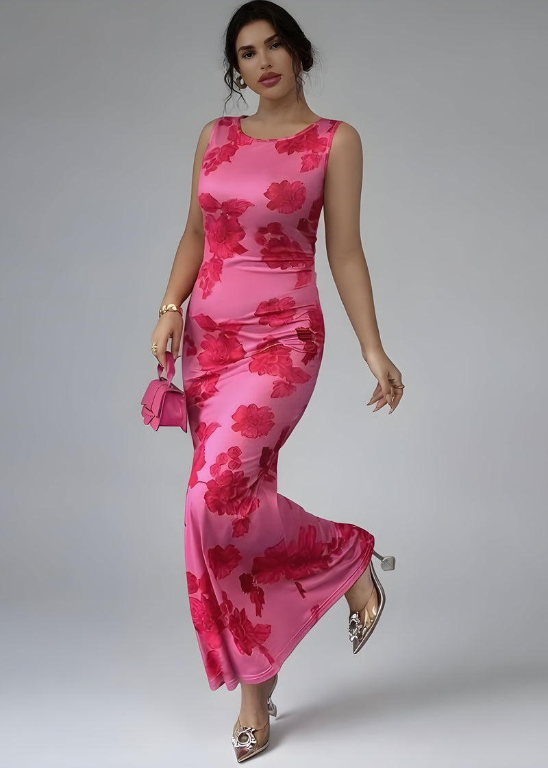 Livette - Floral Printed Maxi Dress