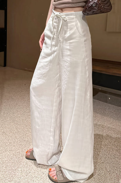 Loose High Waist Straight Leg Pants