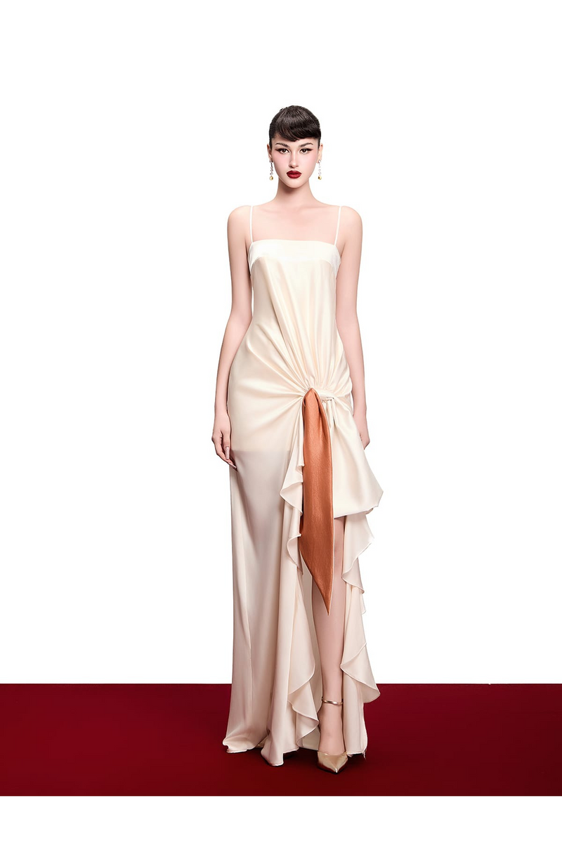Élora Draped Dress