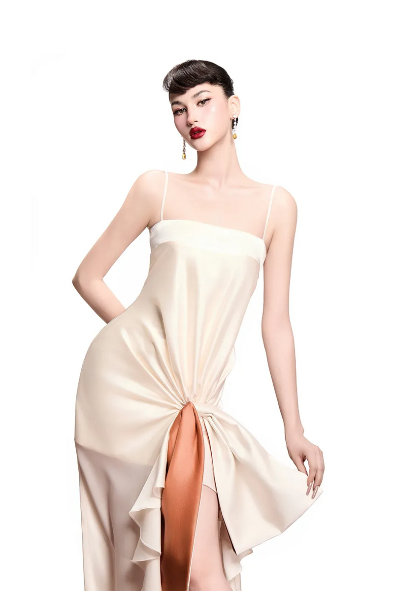 Élora Draped Dress