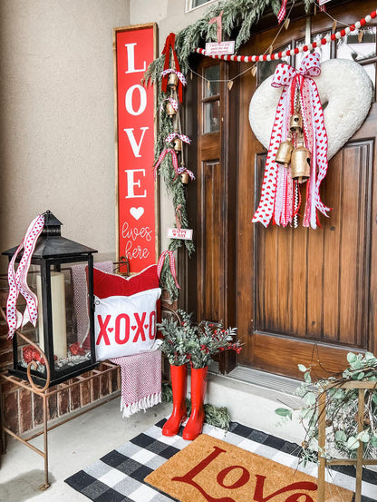 Love Lives Here <br>Porch Board