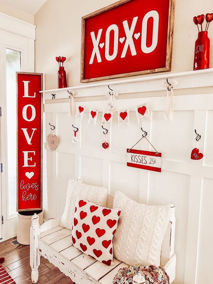 Love Lives Here <br>Porch Board