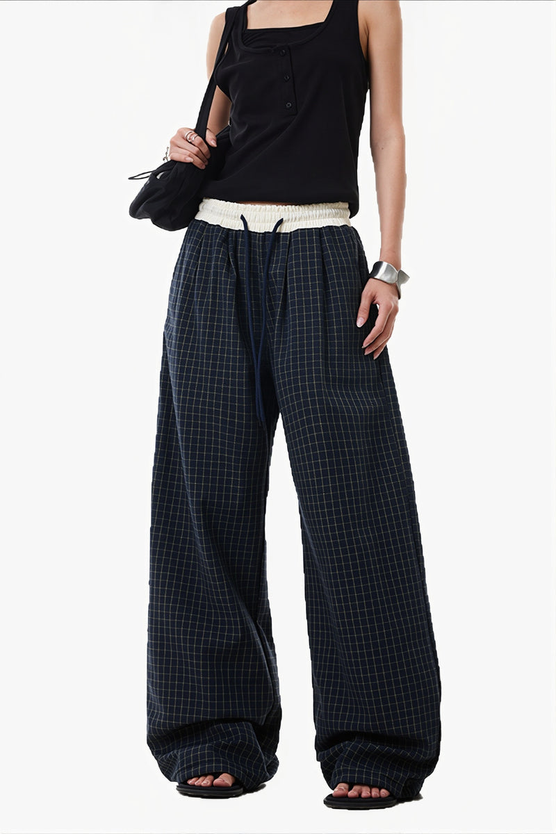 Low Rise Baggy Wide Leg Pants