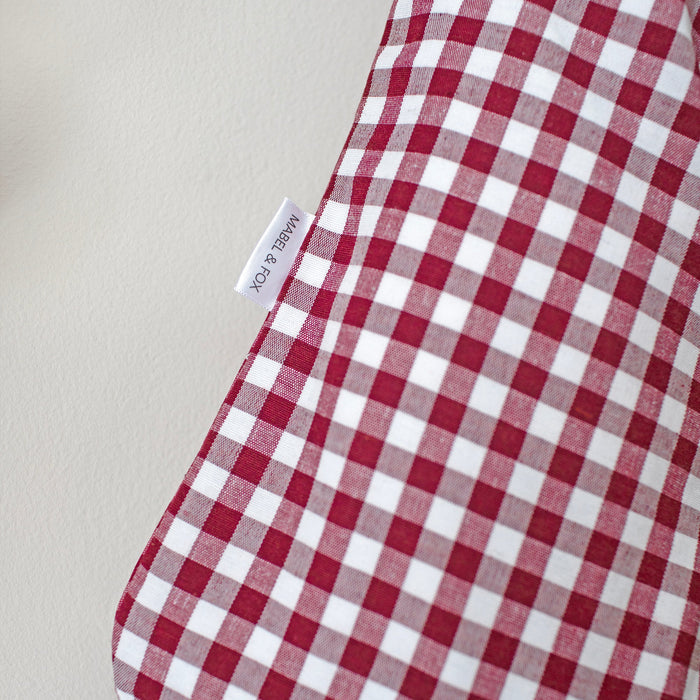 Mabel & Fox - Red Gingham Stocking