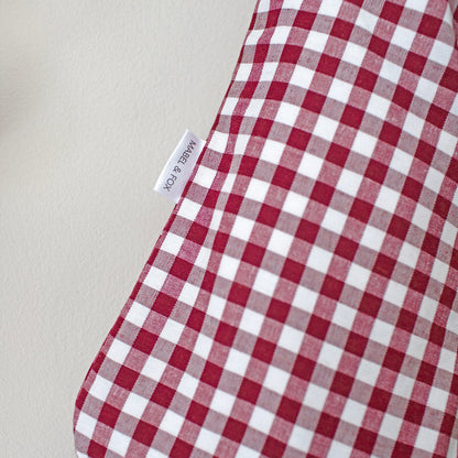 Mabel & Fox - Red Gingham Stocking