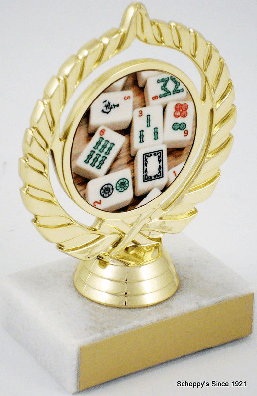 Mahjong Logo Trophy - Schoppy's Since 1921