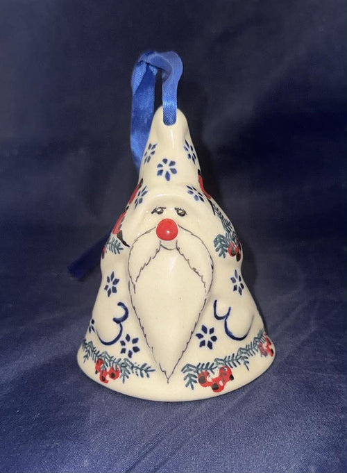 Manufaktura Red Bird Santa Gnome Bell - Shape: D-017 - Pattern: Red Cardinal (GILE)