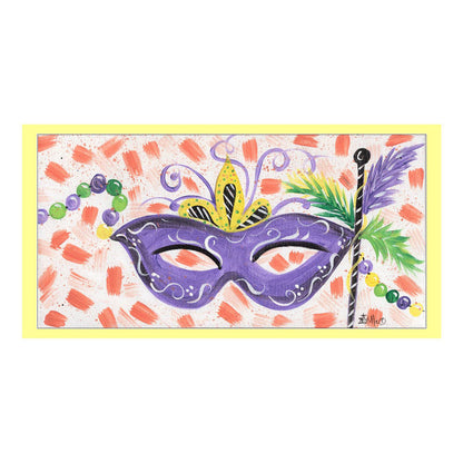 Mardi Gras Mask Pillow Swap
