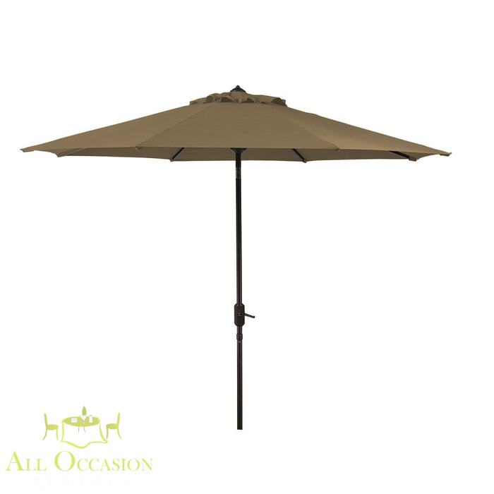 10' Market Umbrella for outdoor events in Corona, ideal for party rentals and event setups.