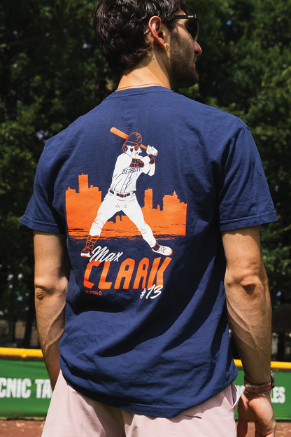 [ Max Clark ] Motor City Lefty Tee - Official League