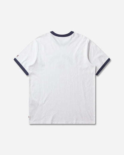 Levi's X Wc Ringer Tee X Usa Retro Ri Whites T-Shirts Shortsleeve 006GW 0000